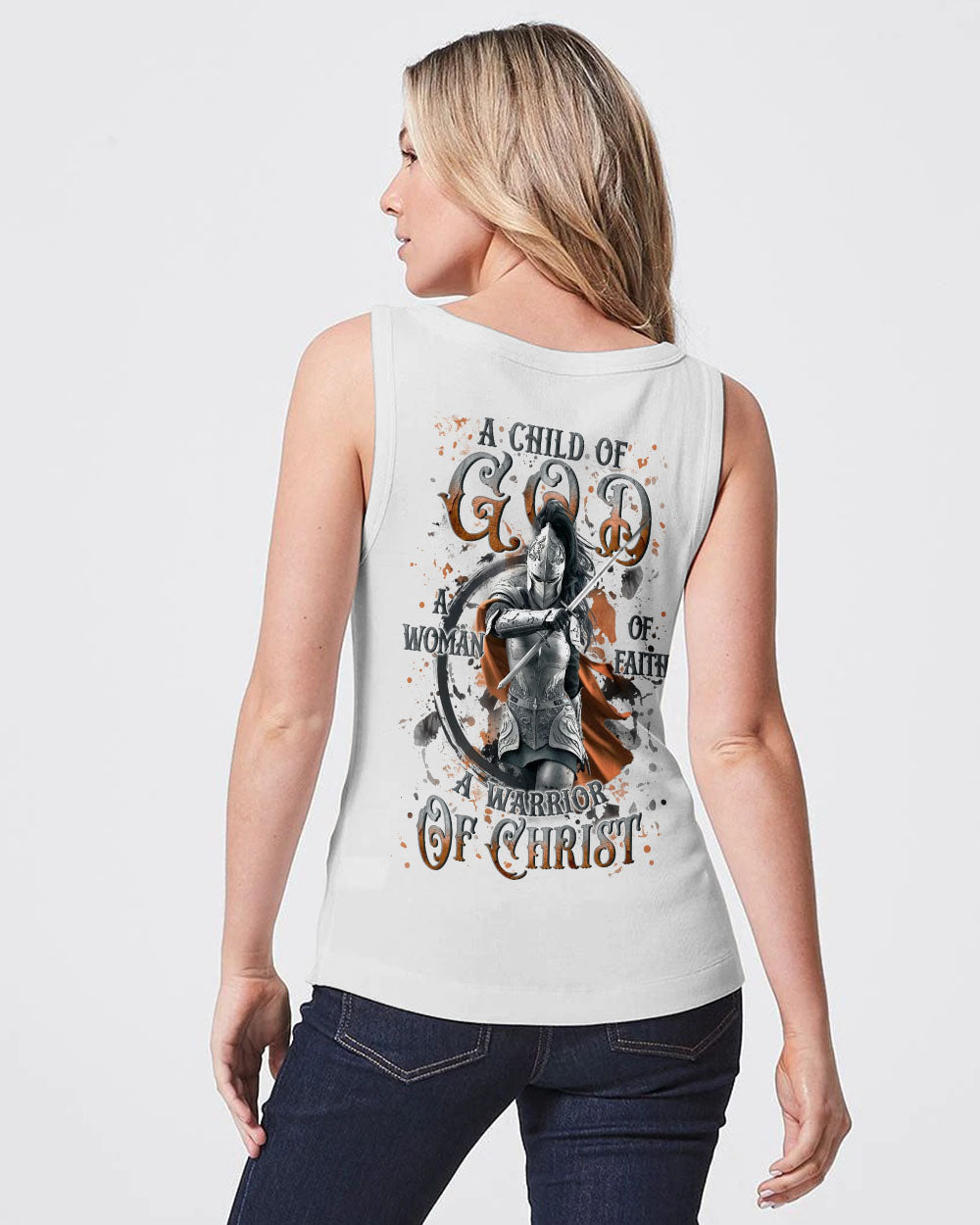 A Child Of God A Woman Of Faith Women's All Over Print Shirt - Yhln2409253