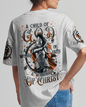 A Child Of God A Woman Of Faith Women's All Over Print Shirt - Yhln2409253
