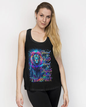 Blessed By God Lion Women's All Over Print Shirt - Yhln2412251