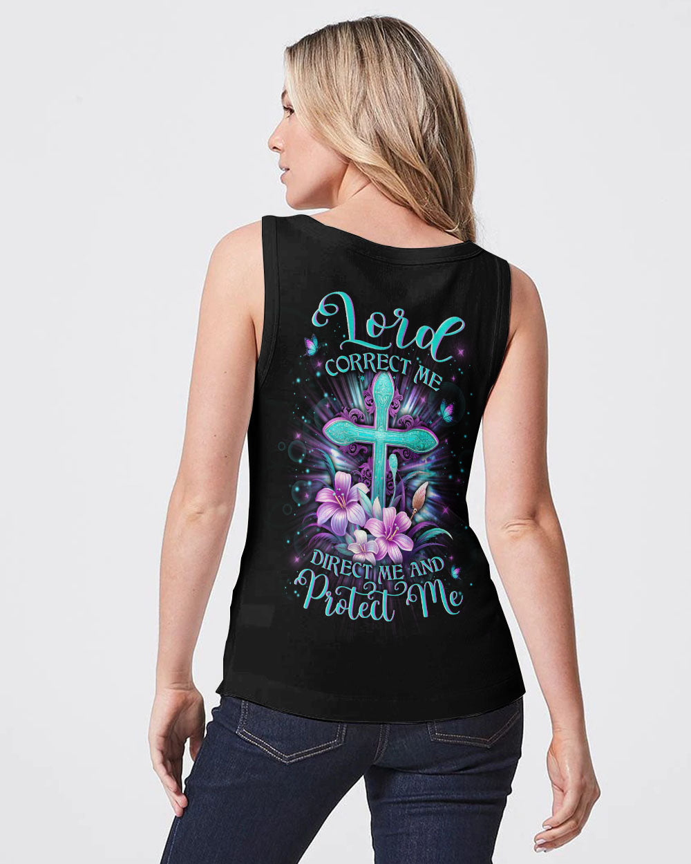 Lord Correct Me Direct Me Protect Me Women's All Over Print Shirt - Yhln2512233