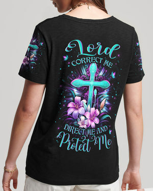 Lord Correct Me Direct Me Protect Me Women's All Over Print Shirt - Yhln2512233