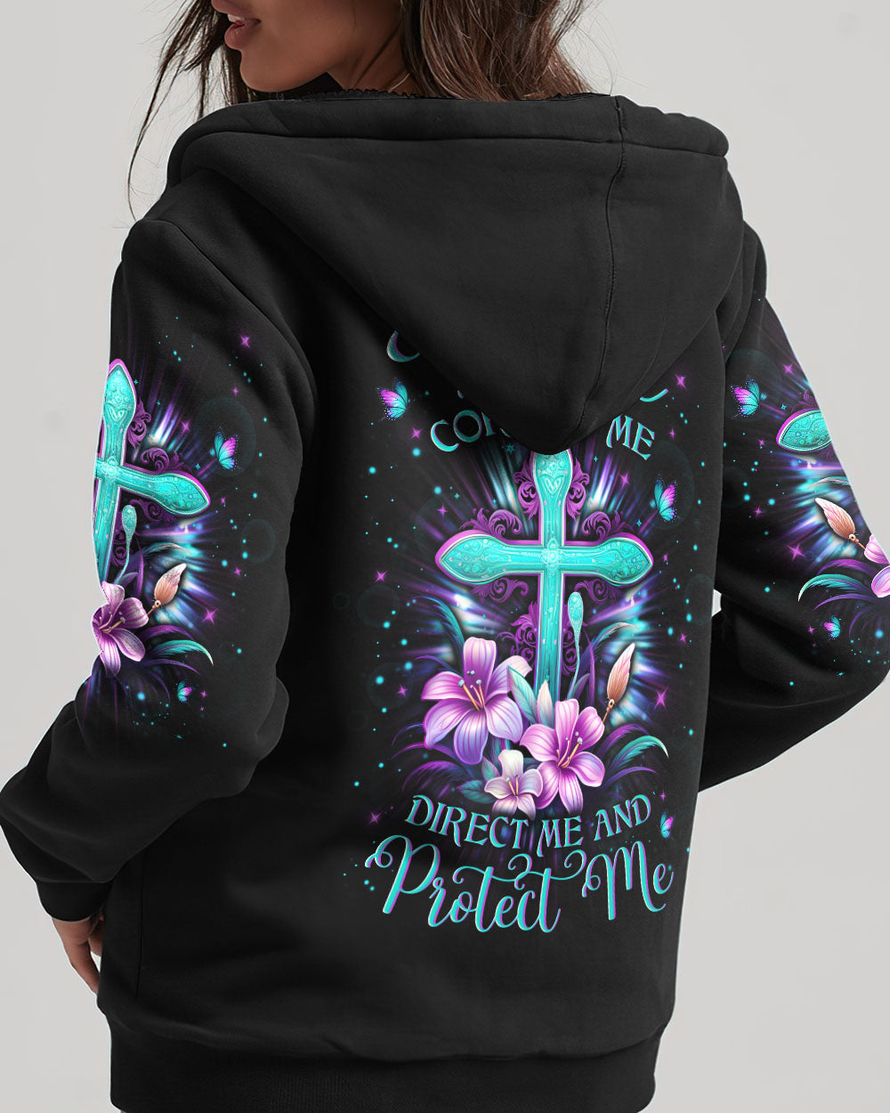 Lord Correct Me Direct Me Protect Me Women's All Over Print Shirt - Yhln2512233