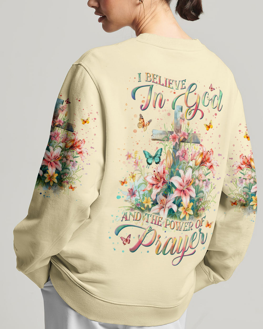 I Believe In God Women's All Over Print Shirt - Yhln2602244
