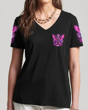 A Child Of God A Woman Of Faith Women's All Over Print Shirt - Yhln2611242
