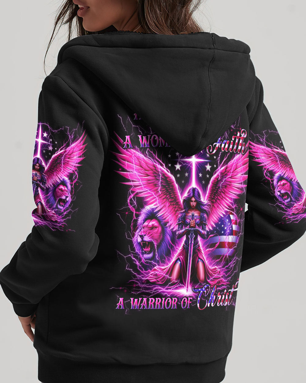 A Child Of God A Woman Of Faith Women's All Over Print Shirt - Yhln2611242