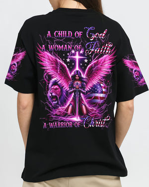 A Child Of God A Woman Of Faith Women's All Over Print Shirt - Yhln2611242
