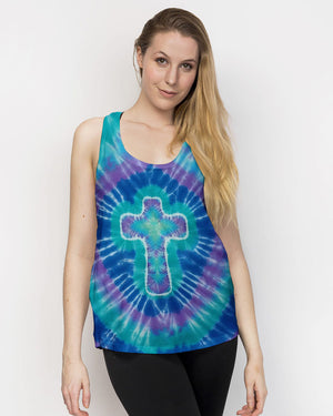 Aura of Grace Cross Women's All Over Print Shirt - Yhln3112253