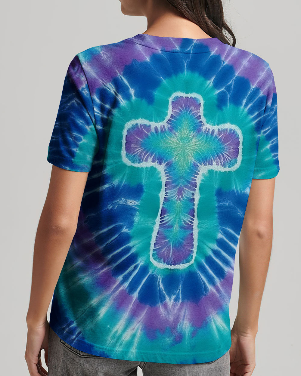 Aura of Grace Cross Women's All Over Print Shirt - Yhln3112253