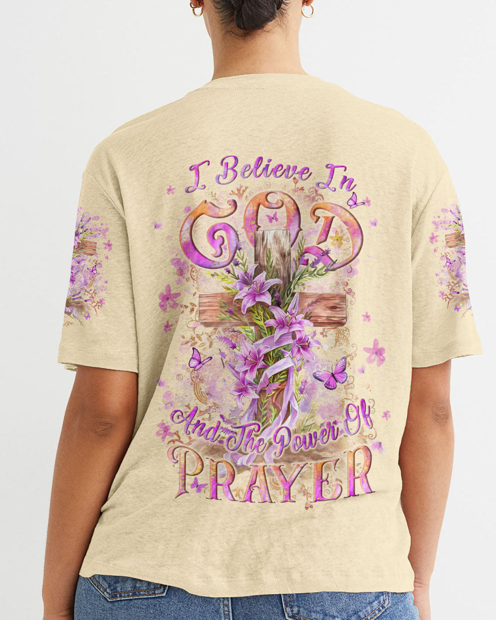 I Believe In God Women's All Over Print Shirt - Yhlt0108241