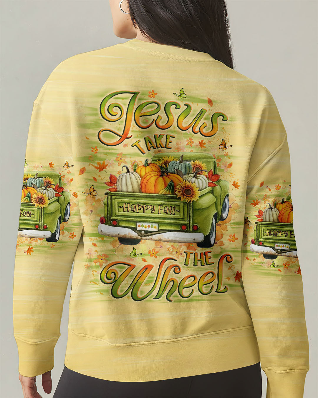 Jesus Take The Wheel Women's All Over Print Shirt - Yhlt0108253