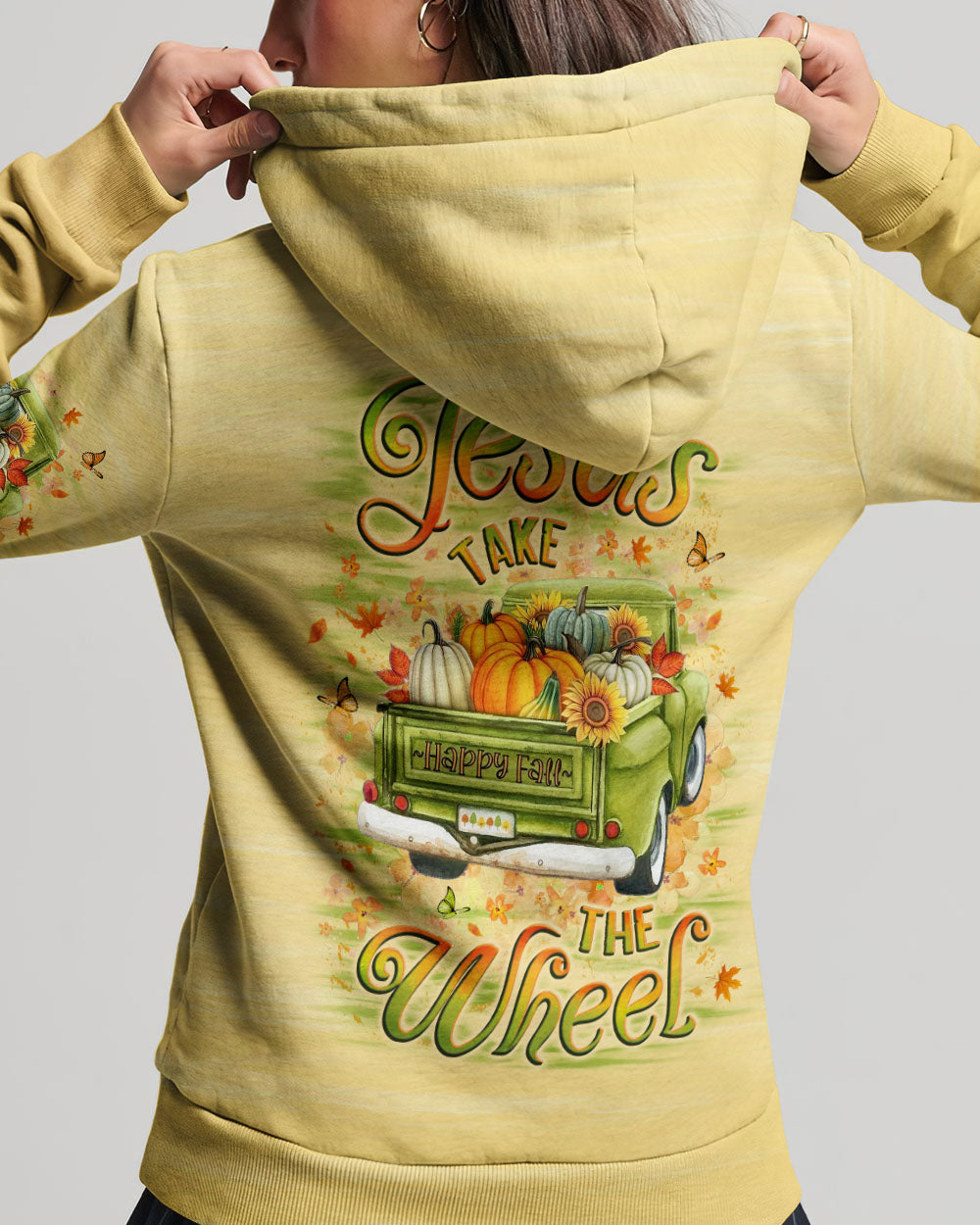 Jesus Take The Wheel Women's All Over Print Shirt - Yhlt0108253