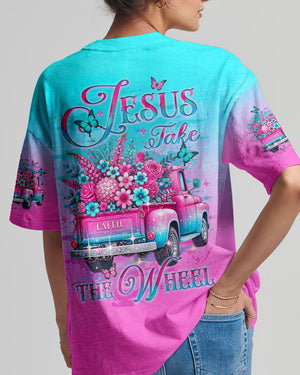 Jesus Take The Wheel Women's All Over Print Shirt - Yhlt0201252