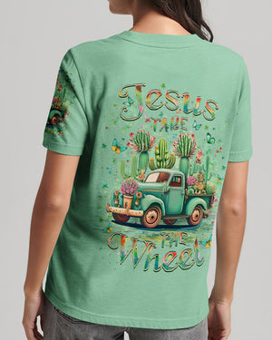 Jesus Take The Wheel Women's All Over Print Shirt - Yhlt0305244