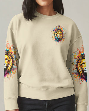 Jesus Dropped The Charges Lion Women's All Over Print Shirt - Yhlt0404253