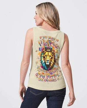 Jesus Dropped The Charges Lion Women's All Over Print Shirt - Yhlt0404253