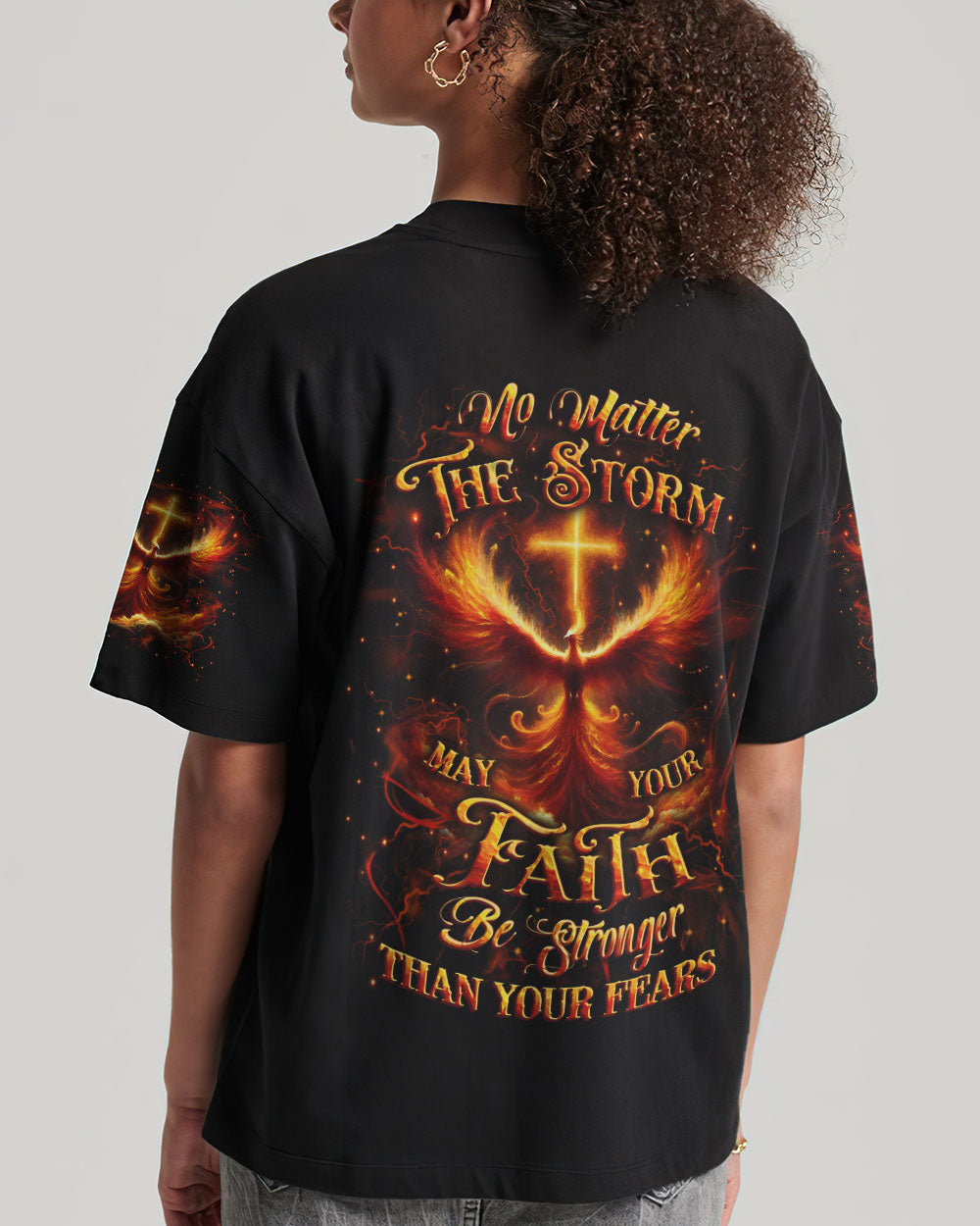 No Matter The Storm Women's All Over Print Shirt - Yhlt0509251
