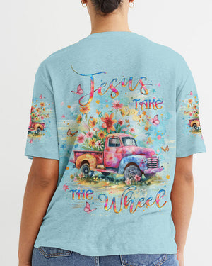 Jesus Take The Wheel Women's All Over Print Shirt - Yhlt0603243