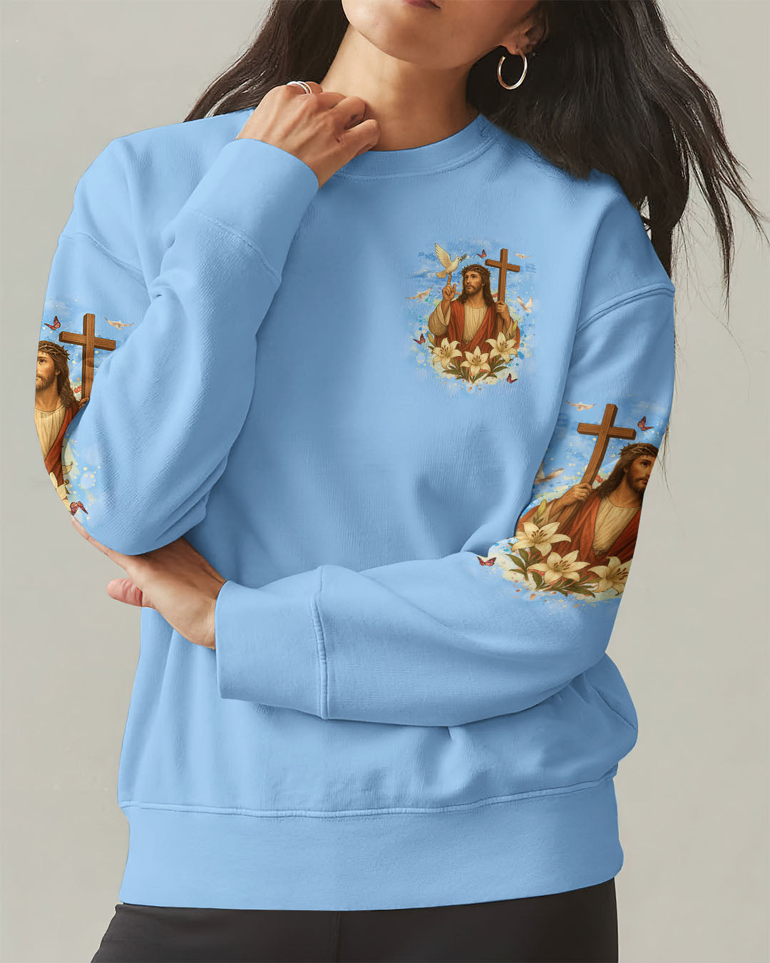 Thank You God Women's All Over Print Shirt - Yhlt0608254