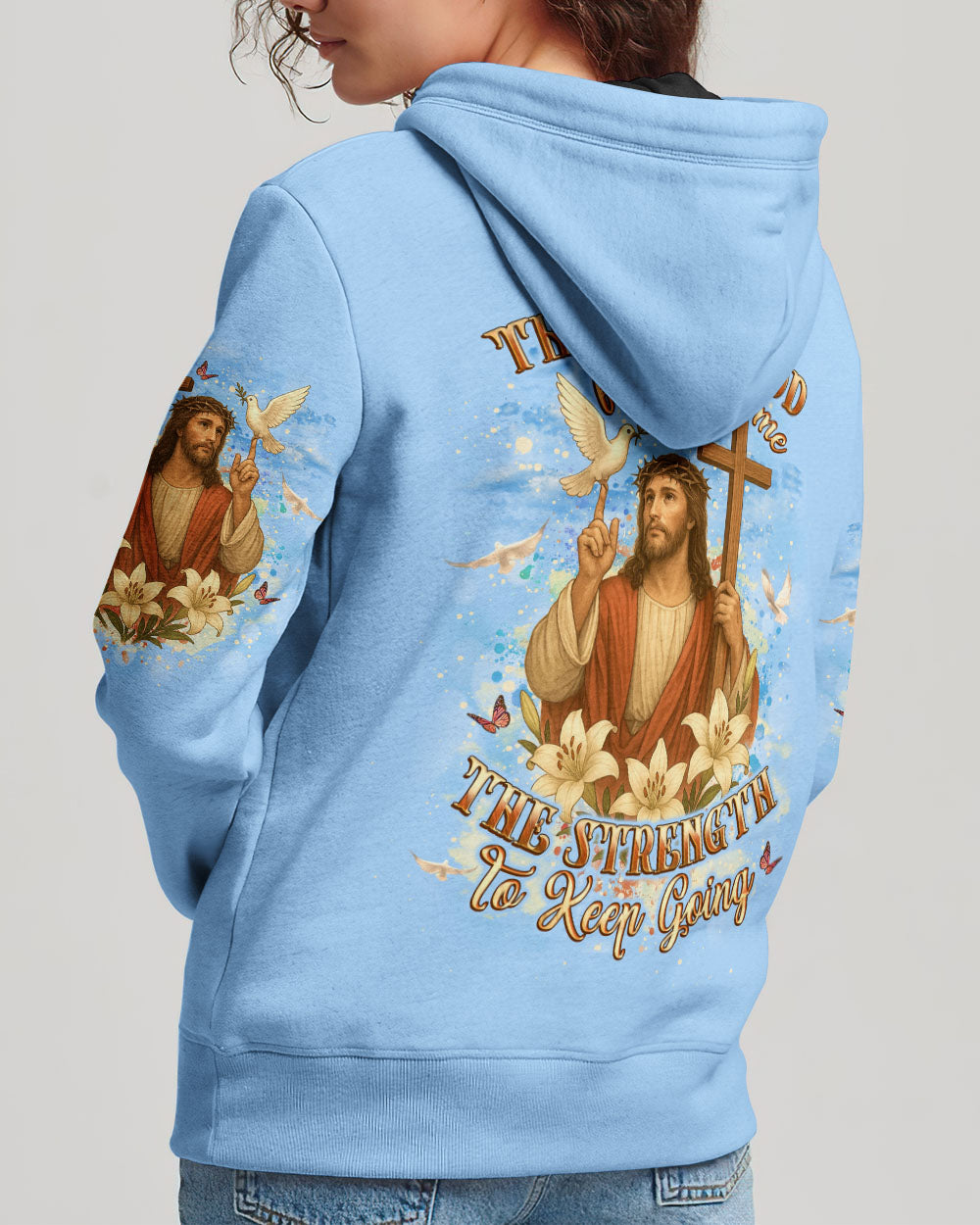 Thank You God Women's All Over Print Shirt - Yhlt0608254
