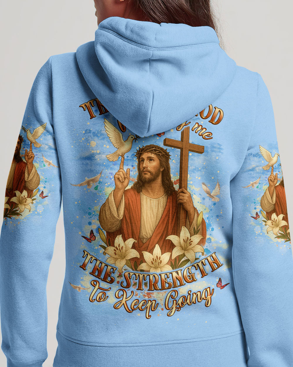 Thank You God Women's All Over Print Shirt - Yhlt0608254