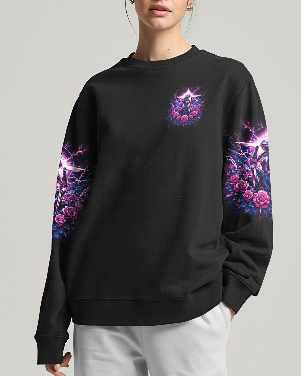 She Wears Her Scars Like A Warrior Women's All Over Print Shirt - Yhlt0612241