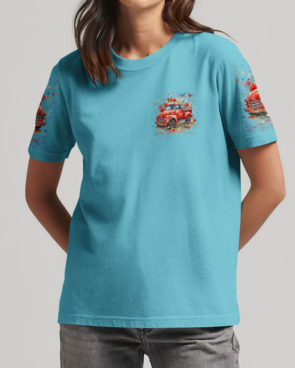 Jesus Take The Wheel Women's All Over Print Shirt - Yhlt0706242