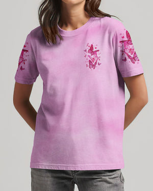 Faith Hope Love Breast Cancer Women's All Over Print Shirt - Yhlt0708253