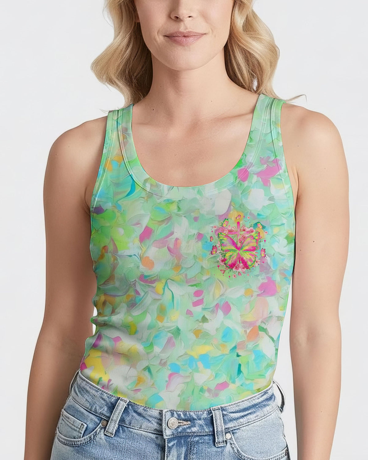 Faith Over Fear Women's All Over Print Shirt - Yhlt0801262