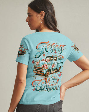 Jesus Take The Wheel Women's All Over Print Shirt - Yhlt0909251