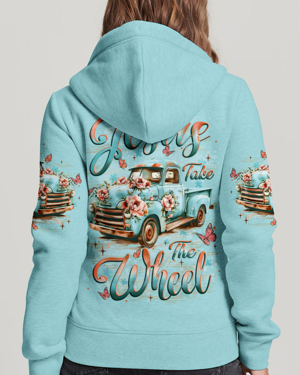 Jesus Take The Wheel Women's All Over Print Shirt - Yhlt0909251