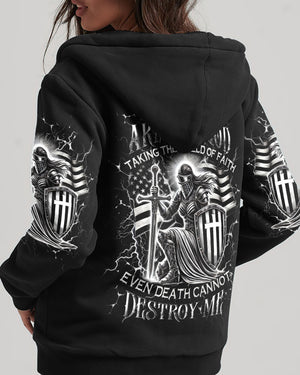 I Am A Warrior In The Army Of God Women's All Over Print Shirt - Yhlt0912244