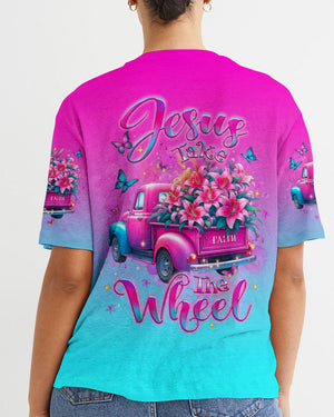 Jesus Take The Wheel Women's All Over Print Shirt - Yhlt1103254