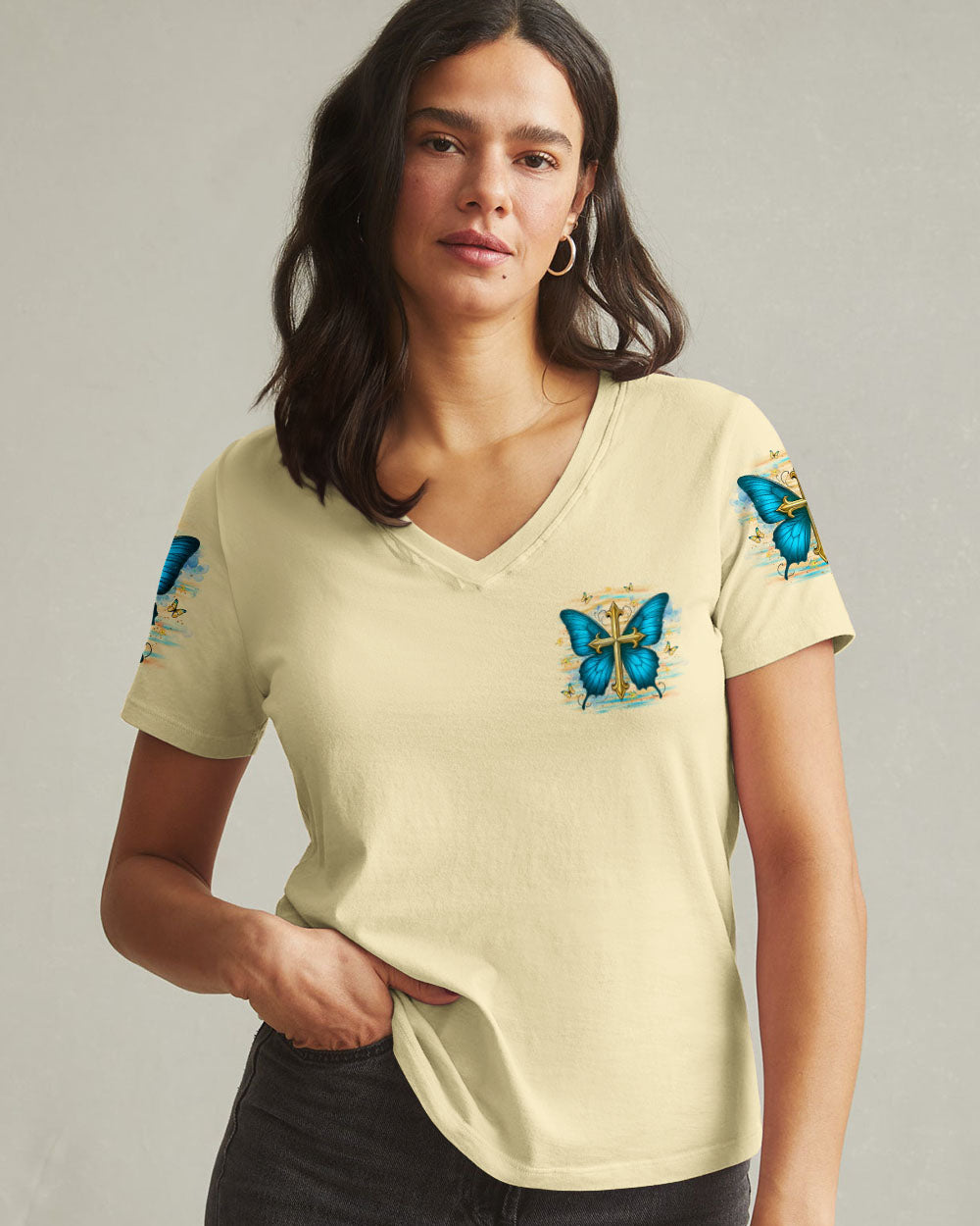We're Not Perfect Just Forgiven Women's All Over Print Shirt - Yhlt1107253