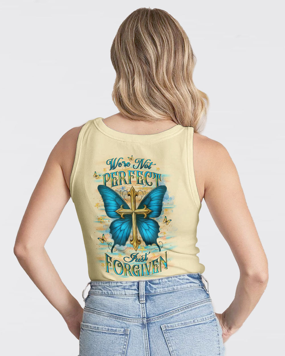 We're Not Perfect Just Forgiven Women's All Over Print Shirt - Yhlt1107253