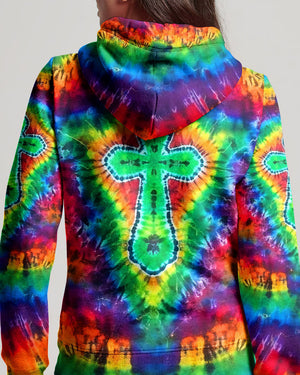 Radiant Psychedelic Cross Women's All Over Print Shirt - Yhlt1201262