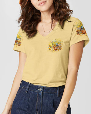 Living Life Somewhere Between Jesus Heifers Women's All Over Print Shirt - Yhlt1203242