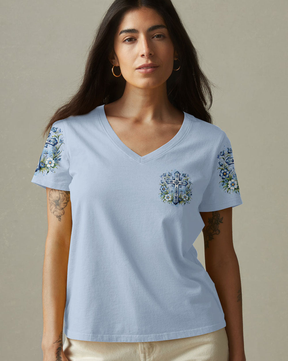 I Find Peace In His Presence Women's All Over Print Shirt - Yhlt1302251
