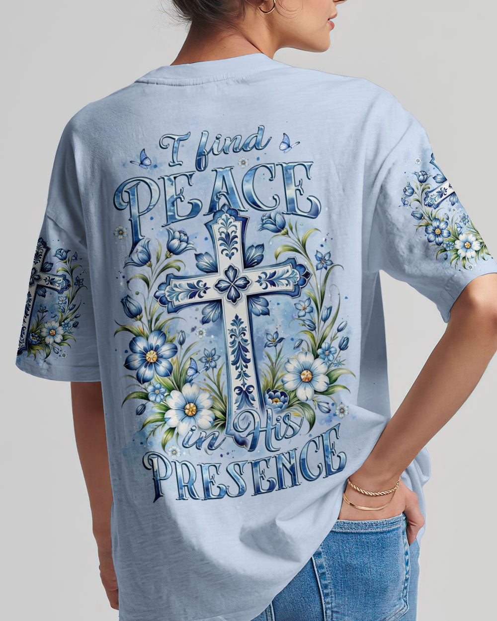 I Find Peace In His Presence Women's All Over Print Shirt - Yhlt1302251