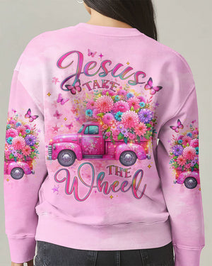 Jesus Take The Wheel Women's All Over Print Shirt - Yhlt1401254