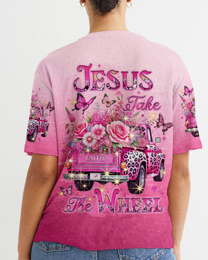 Jesus Take The Wheel Women's All Over Print Shirt - Yhlt1501254