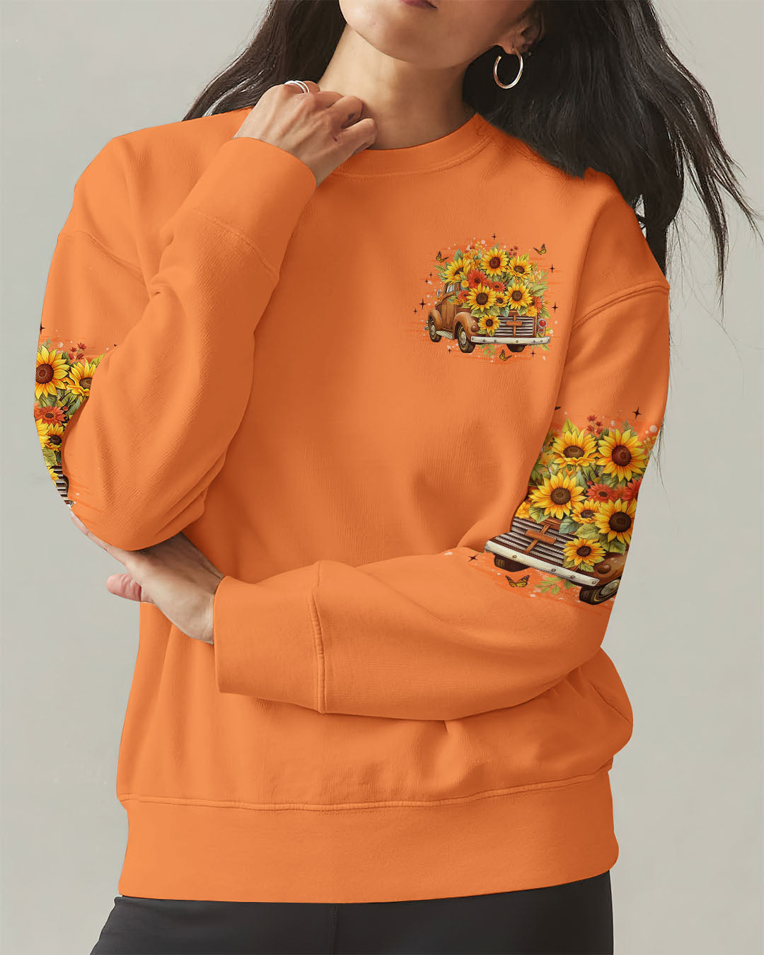 Jesus Take The Wheel Sunflowers Women's All Over Print Shirt - Yhlt1509252