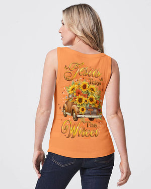 Jesus Take The Wheel Sunflowers Women's All Over Print Shirt - Yhlt1509252