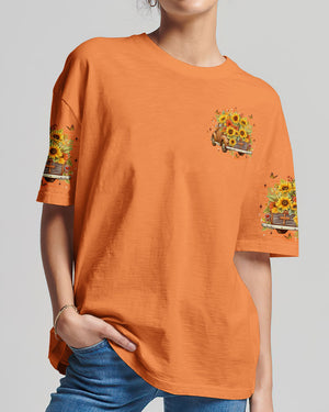 Jesus Take The Wheel Sunflowers Women's All Over Print Shirt - Yhlt1509252