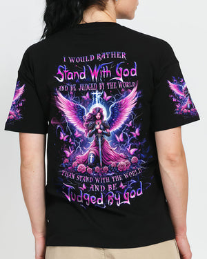 I Would Rather Stand With God Women's All Over Print Shirt - Yhlt1612242