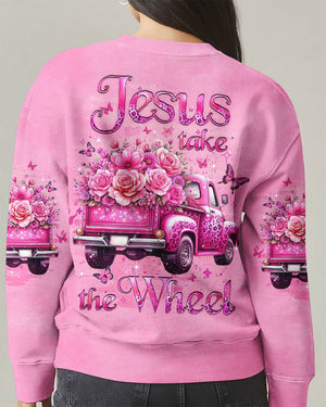 Jesus Take The Wheel Women's All Over Print Shirt - Yhlt1701253