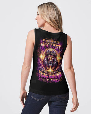 Jesus Dropped The Charges Lion Women's All Over Print Shirt - Yhlt1711252