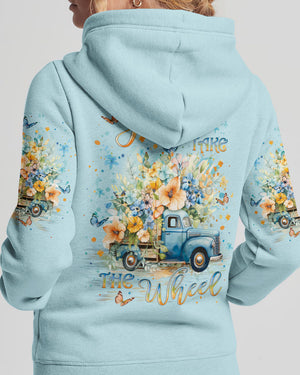Jesus Take The Wheel Women's All Over Print Shirt - Yhlt1801242