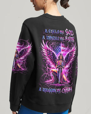 A Child Of God A Woman Of Faith Women's All Over Print Shirt - Yhlt1802251