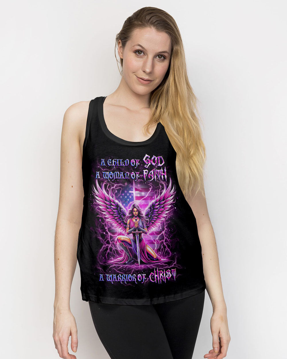 A Child Of God A Woman Of Faith Women's All Over Print Shirt - Yhlt1802251