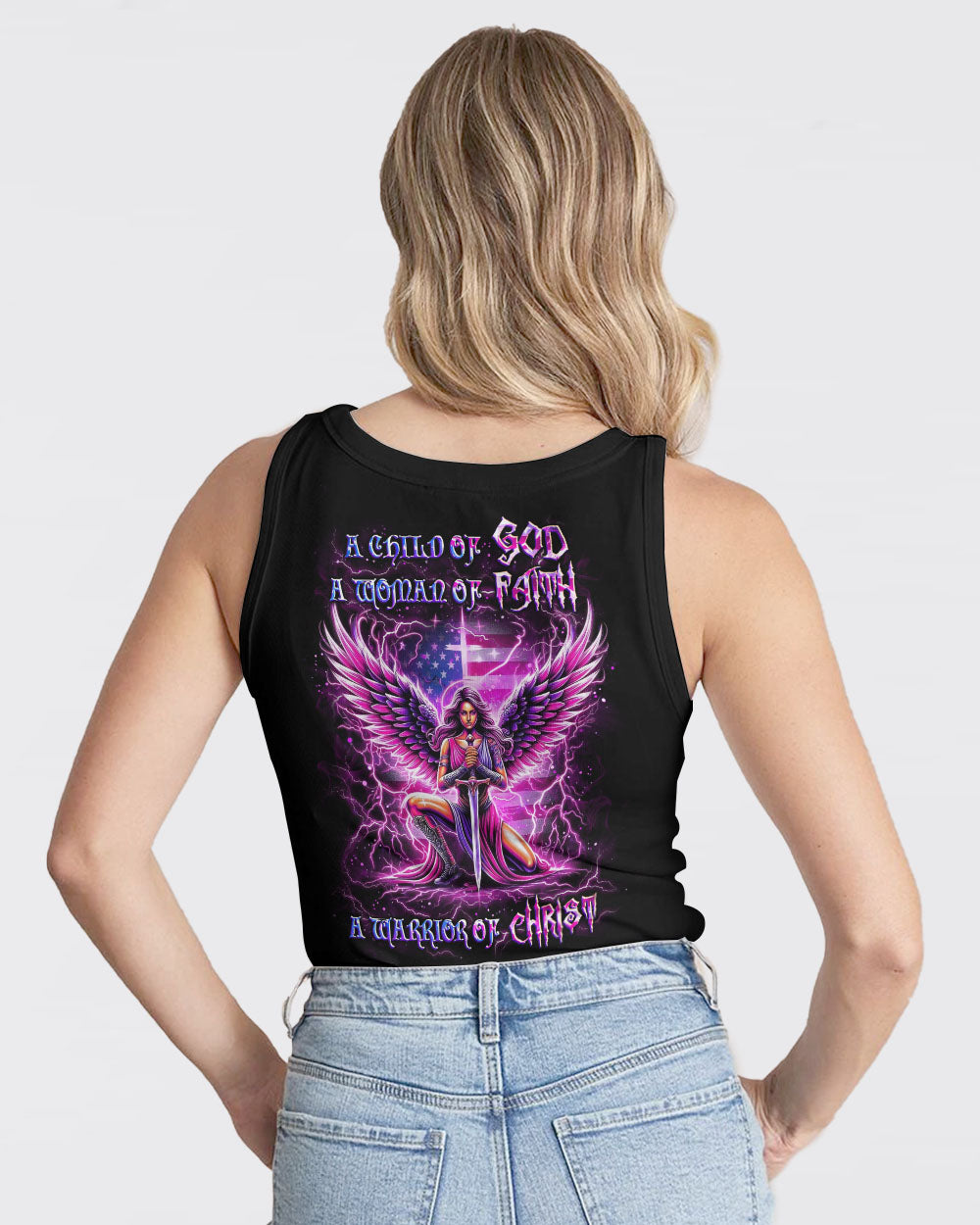 A Child Of God A Woman Of Faith Women's All Over Print Shirt - Yhlt1802251